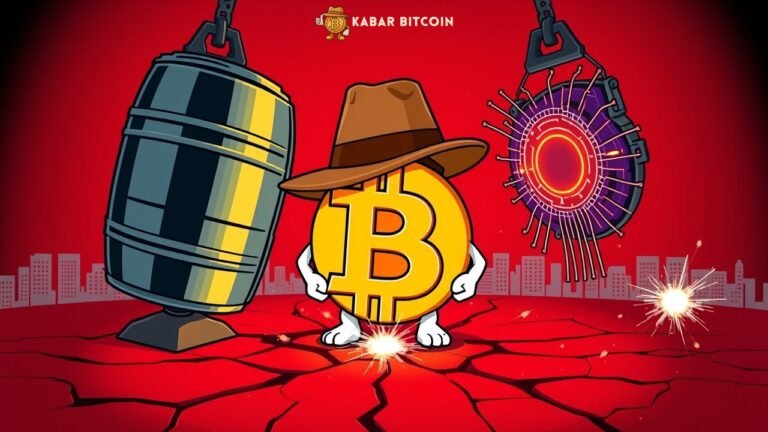 Bitcoin Terjepit Minyak $91 dan Kemunculan Kimi K3 - Aset Kripto Ambles ke $63.900