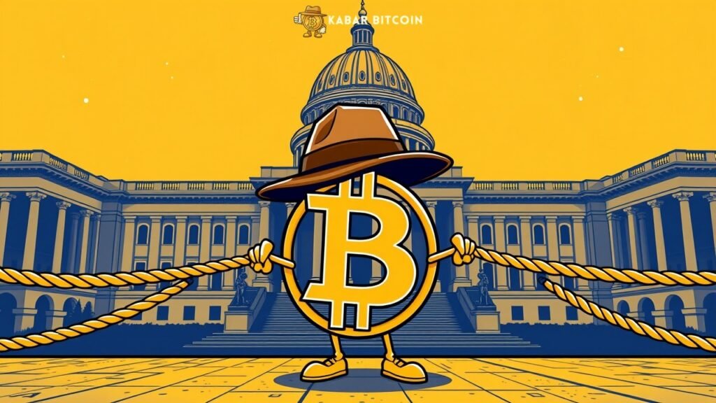 Cadangan Bitcoin Strategis Trump Mandek, Treasury dan Commerce Rebutan Kendali