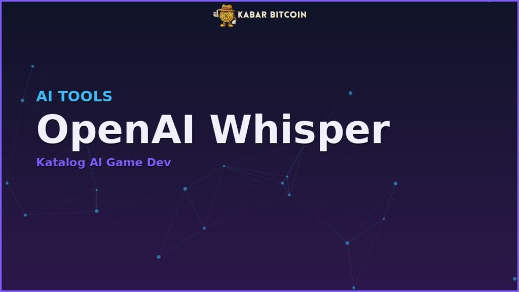 OpenAI Whisper - Katalog AI Game Dev