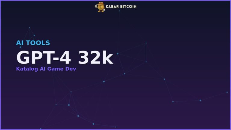 GPT-4 32k - Katalog AI Game Dev