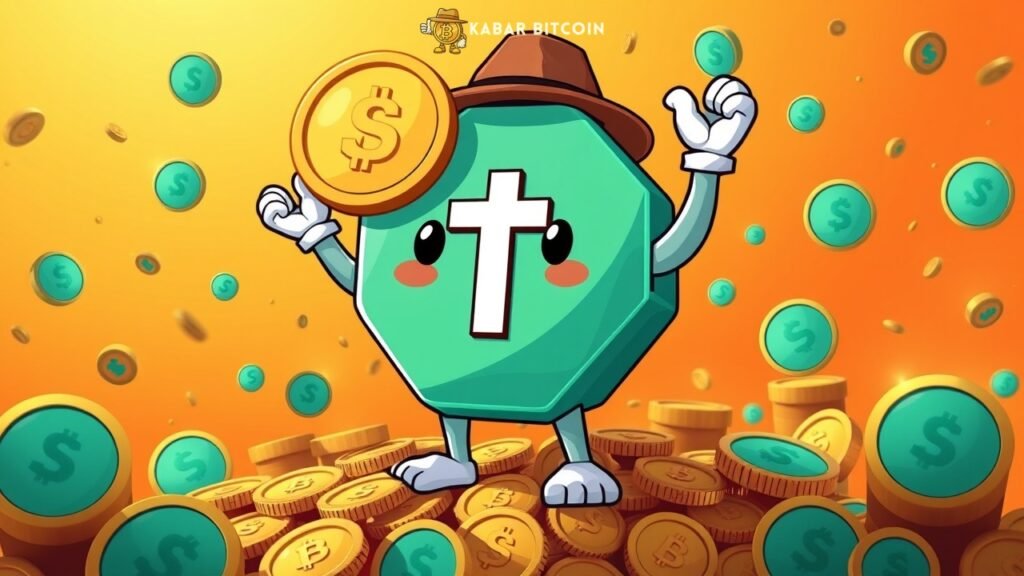 Tether Borong 14 Ton Emas Usai Cetak Laba $1,5 Miliar - Saat USDT Kuasai 60% Pasar Kripto