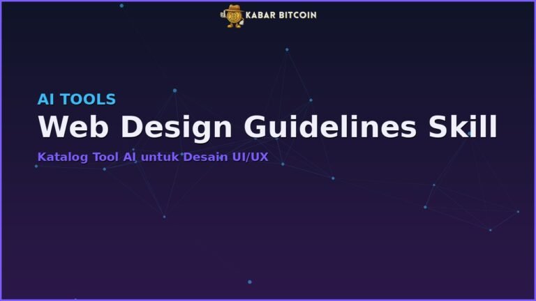 Web Design Guidelines Skill - Katalog Tool AI untuk Desain UI/UX